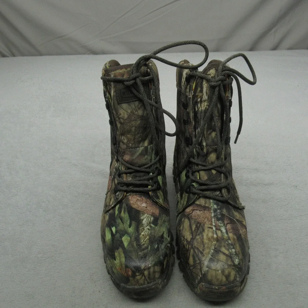 Wolverine Mens 10M Hunt Boots Camo‎ Gore-Tex Insulated 800g Waterproof Waterfowl